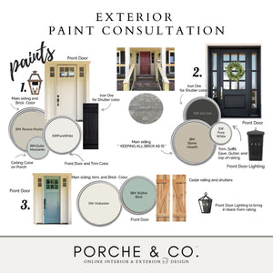 Exterior Paint Consultation